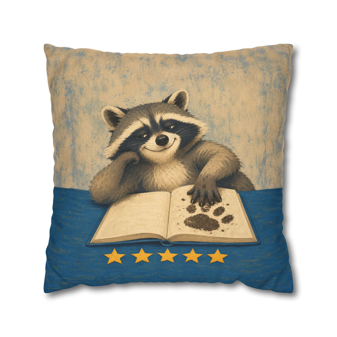 Cabin Guest Book – Cabin Decor with a Muddy Paw Signature – Pillow / Cover
