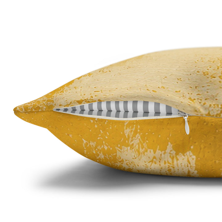Emotional Support Croissant – Weird Wall Art with a Pastry on a Velvet Cushion – Pillow / Cover