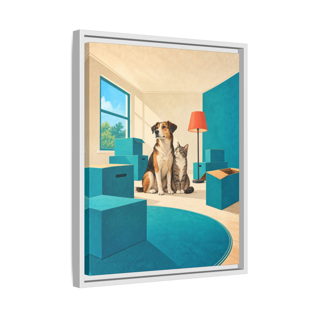 White frame