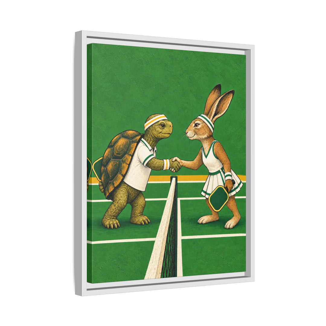 White frame