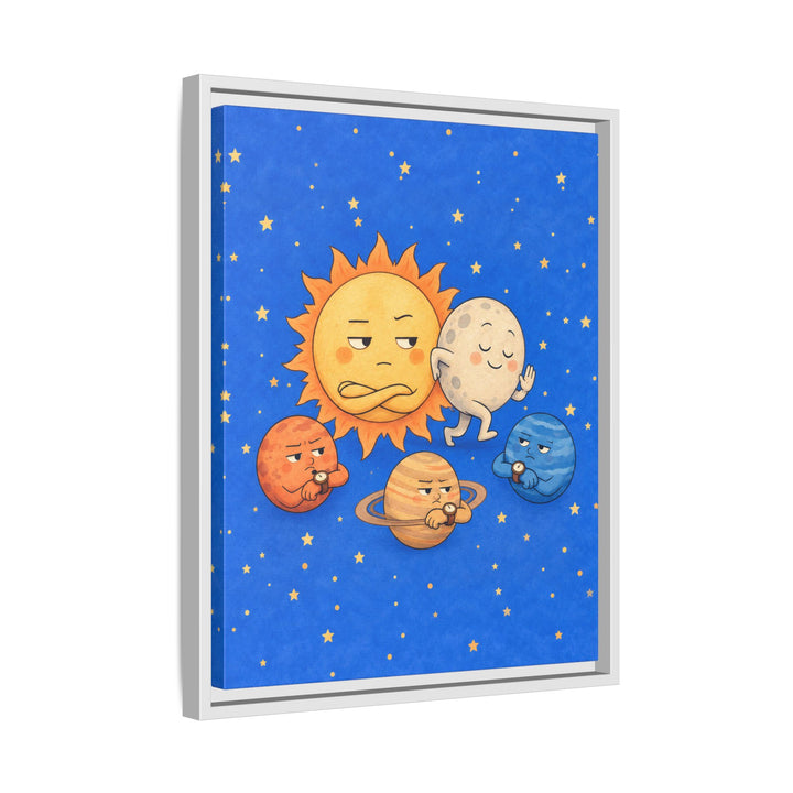 White frame