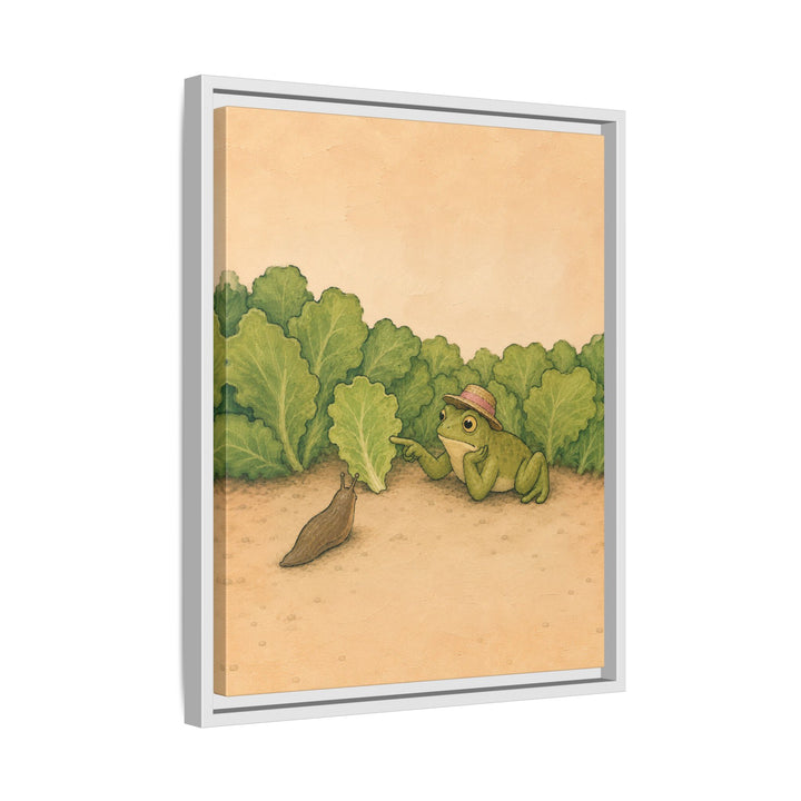 White frame