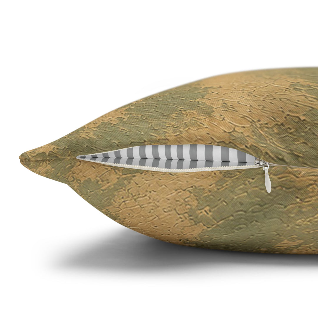 The B-Side – Vinyl Record Decor with Grooves Like Tree Rings – Pillow / Cover