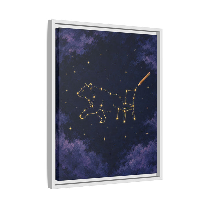 White frame
