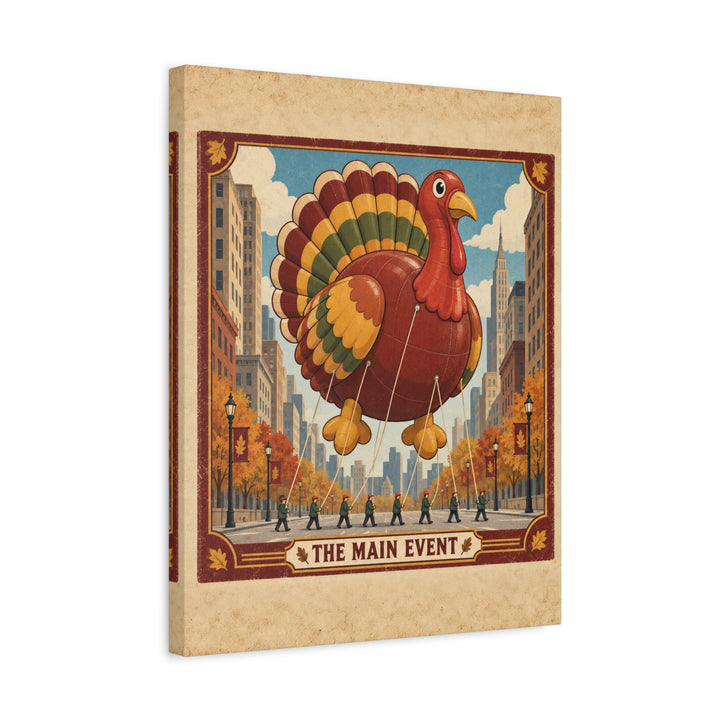 The Main Event – Fall Wall Art with a Giant Parade Balloon Bird – Canvas / Framed Canvas