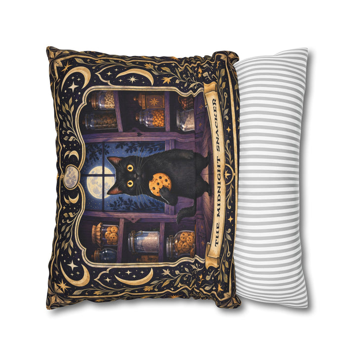 The Midnight Snacker – Tarot Wall Art with an Ornate Hand Drawn Card – Pillow / Cover
