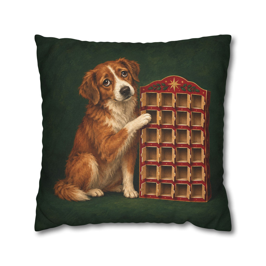 Advent Audit – Christmas Wall Art with All 24 Doors Already Open – Pillow / Cover