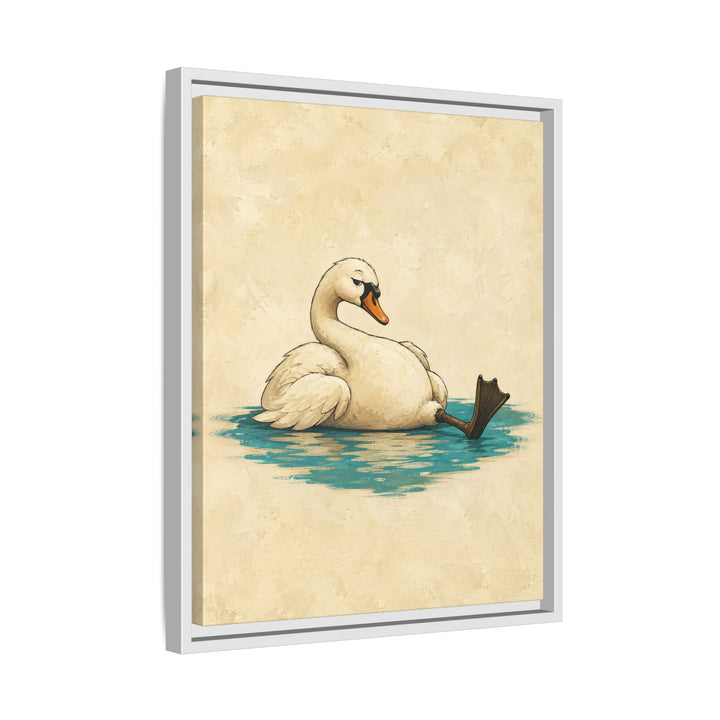 White frame
