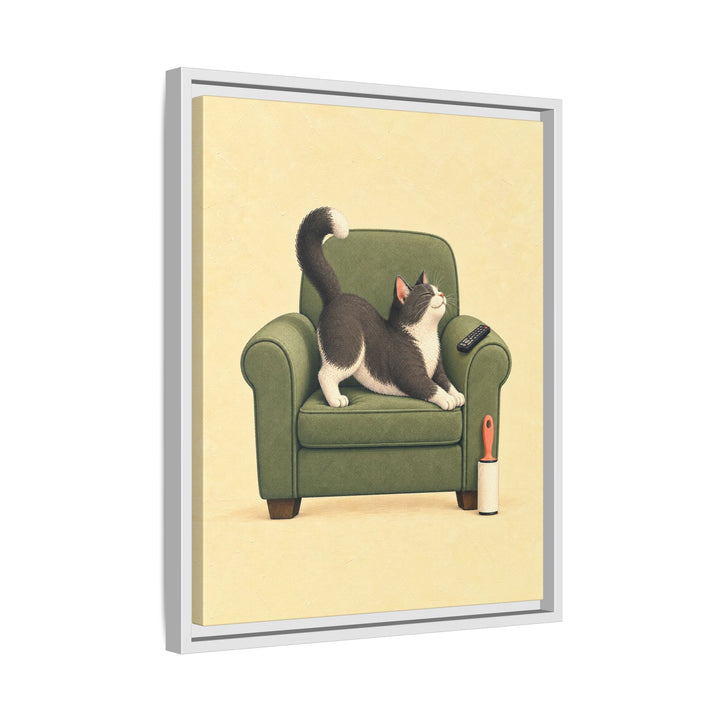 White frame