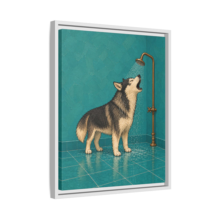White frame
