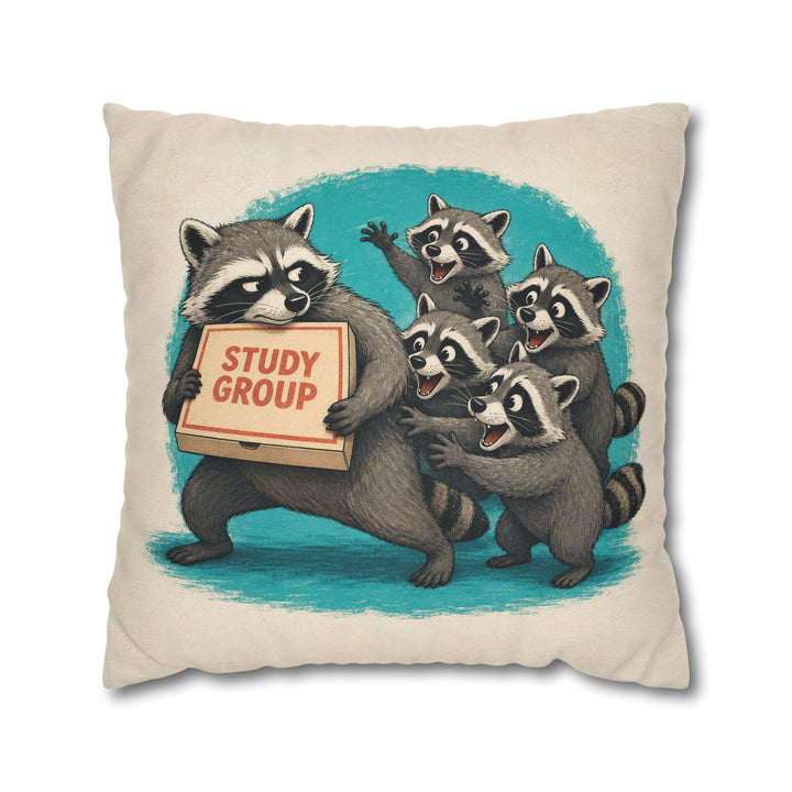 Pizza Fund – College Dorm Decor with a Guarded Study Group Box – Pillow / Cover