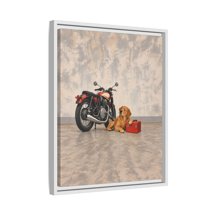 White frame