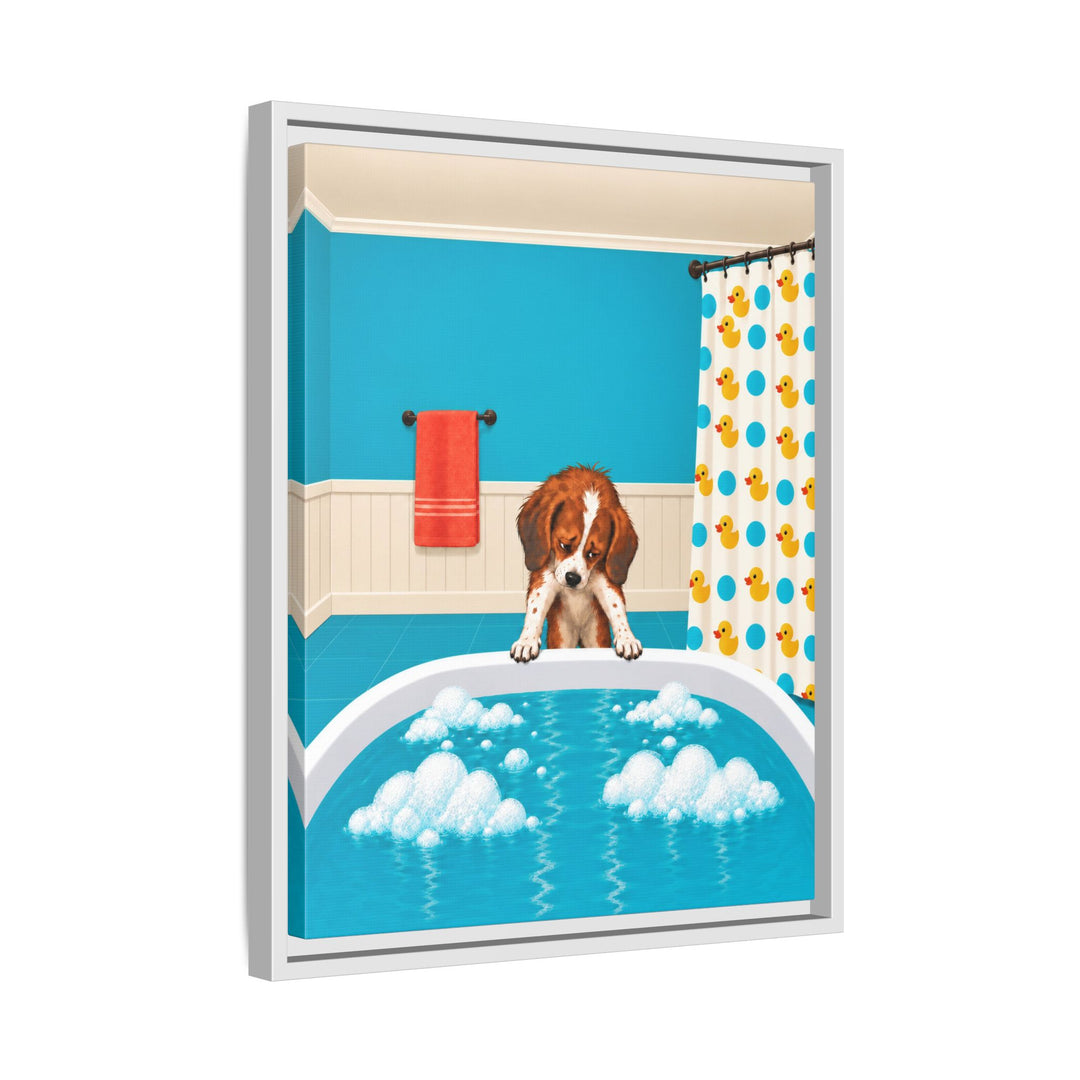 White frame