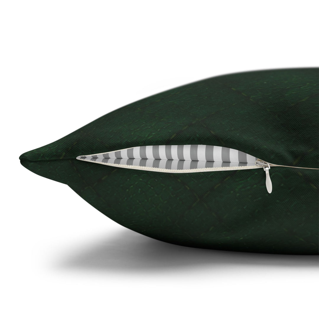 Mistletoe Standoff – Christmas Wall Art with a Reluctant Holiday Pause – Pillow / Cover