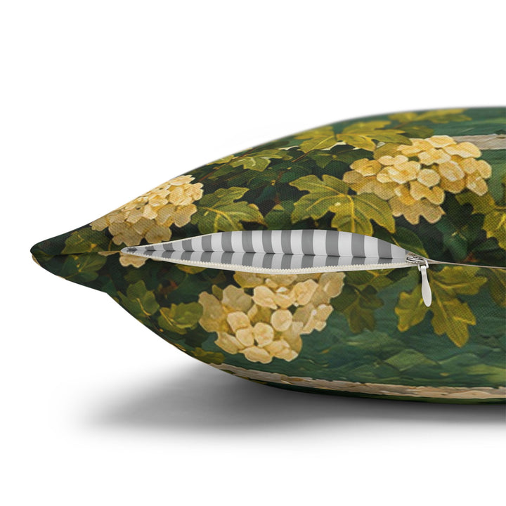 Dink Responsibly – Pickleball Art with Two Rabbits at the Kitchen Line – Pillow / Cover