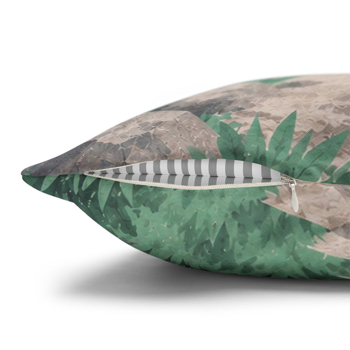 The Pacer – Running Art with a Dog One Meter Ahead – Pillow / Cover