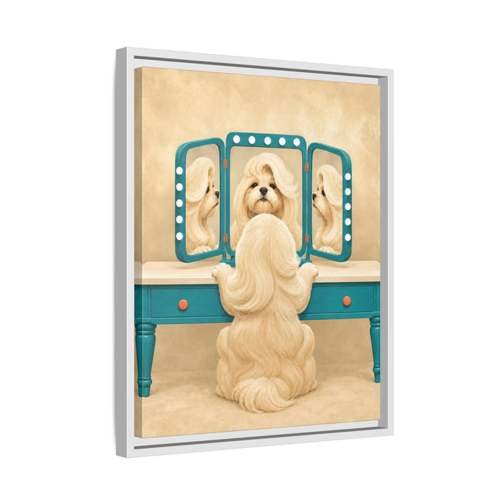 White frame