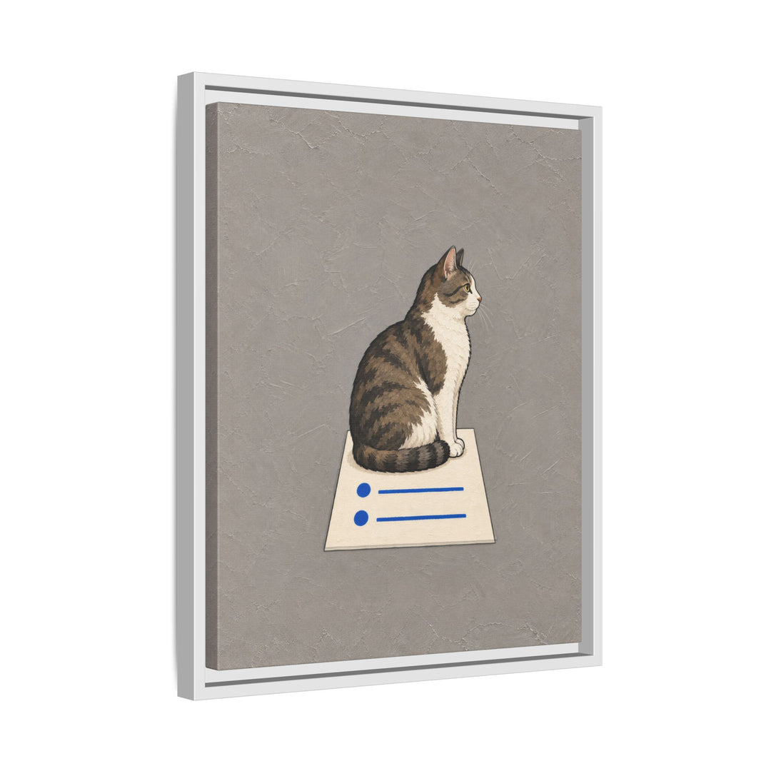 White frame