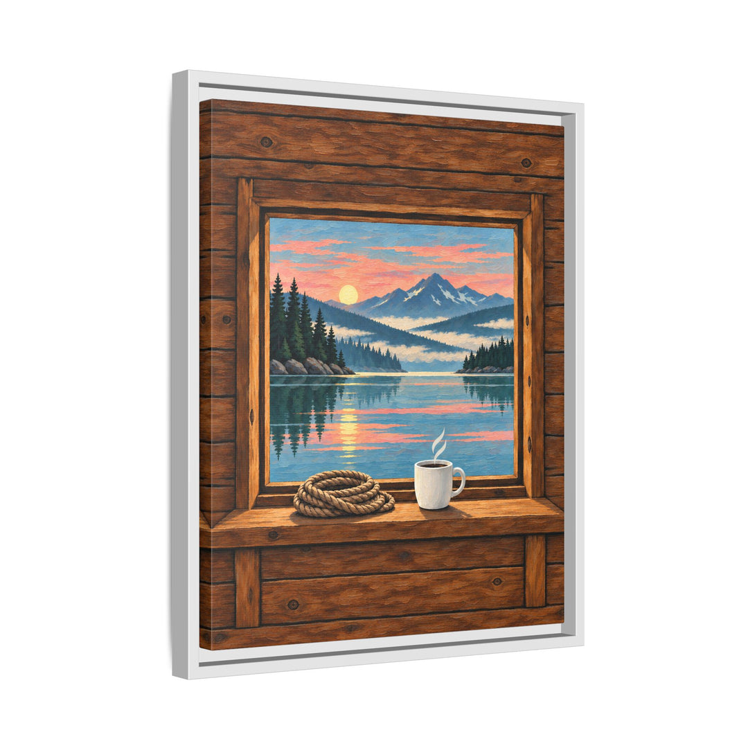 White frame