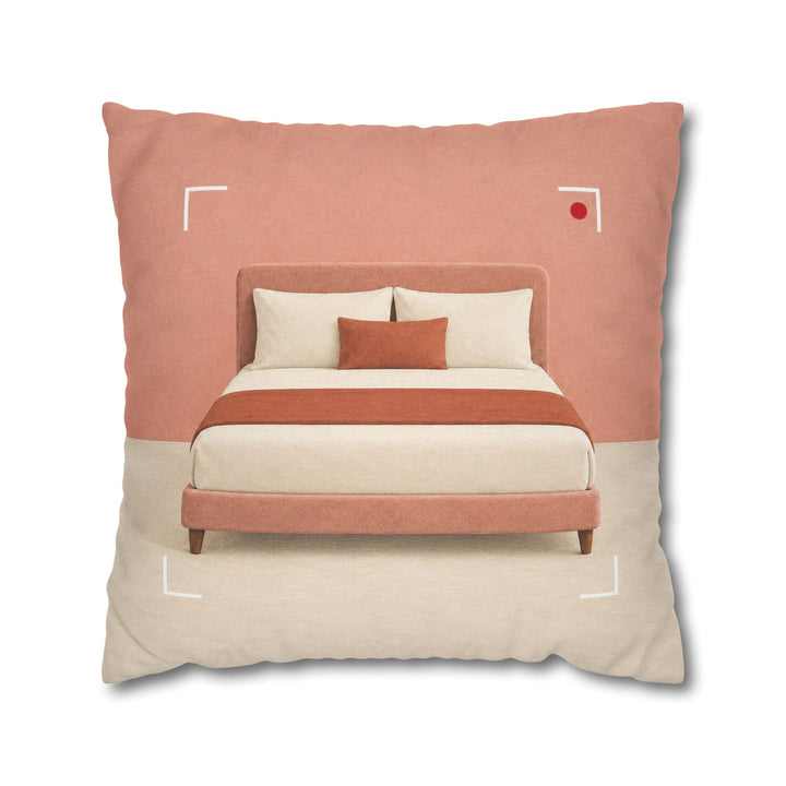 Made Bed, Myth Or Legend – Bedroom Wall Art with a Rare Cryptid Sighting – Pillow / Cover