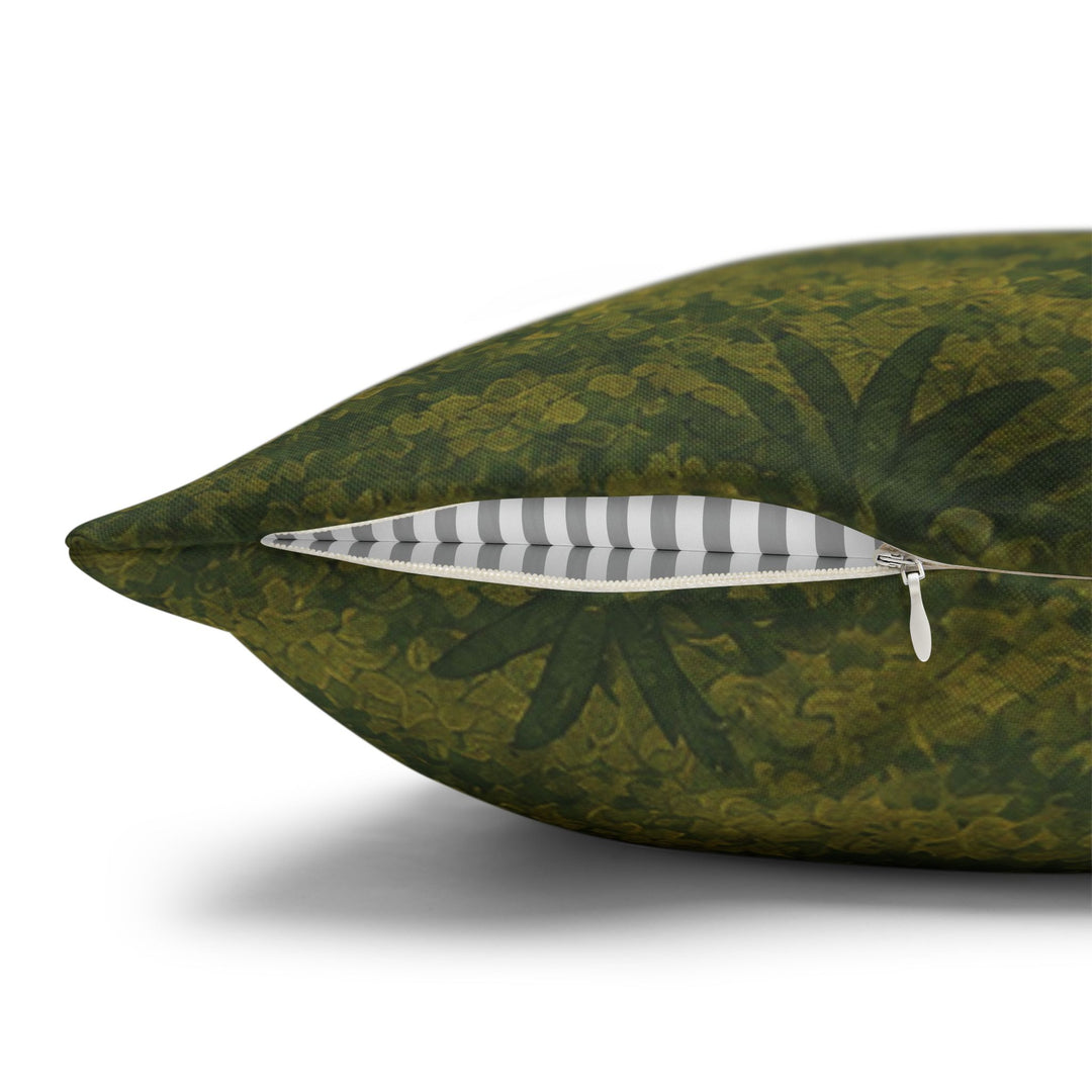 Bedtime Story – Frog Decor with a Nightcap and Snail Shell Lamp – Pillow / Cover