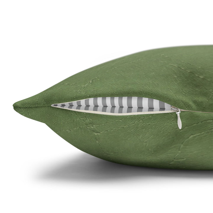 Birdie Business – Golf Art with Club Crest Lettering Over Crossed Irons – Pillow / Cover