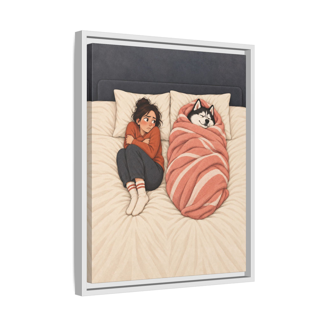 White frame