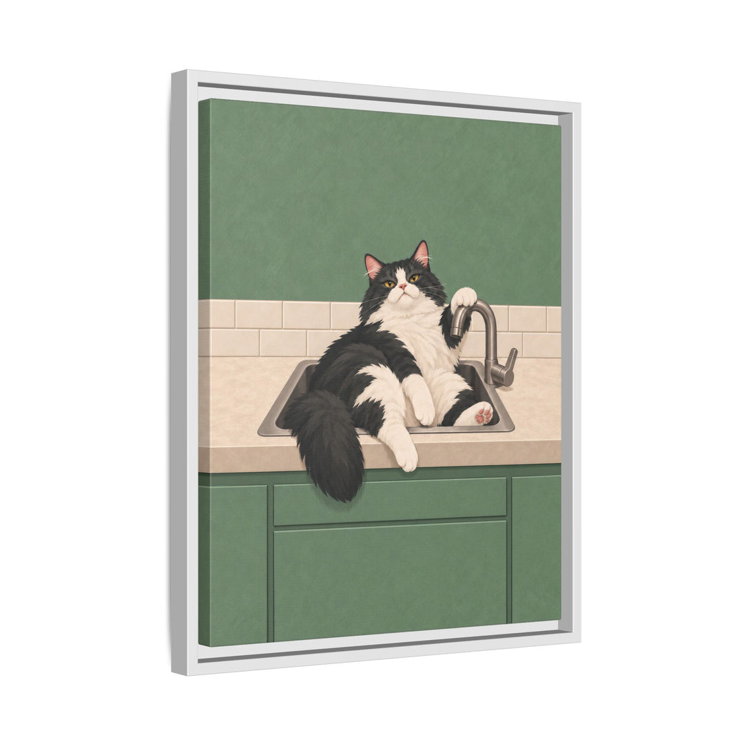 White frame