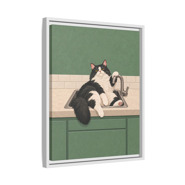 White frame