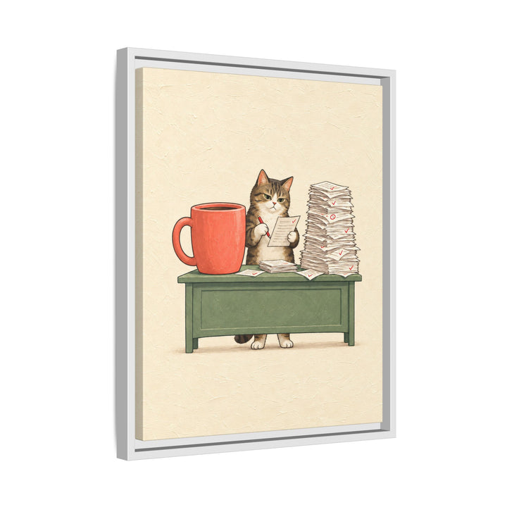 White frame