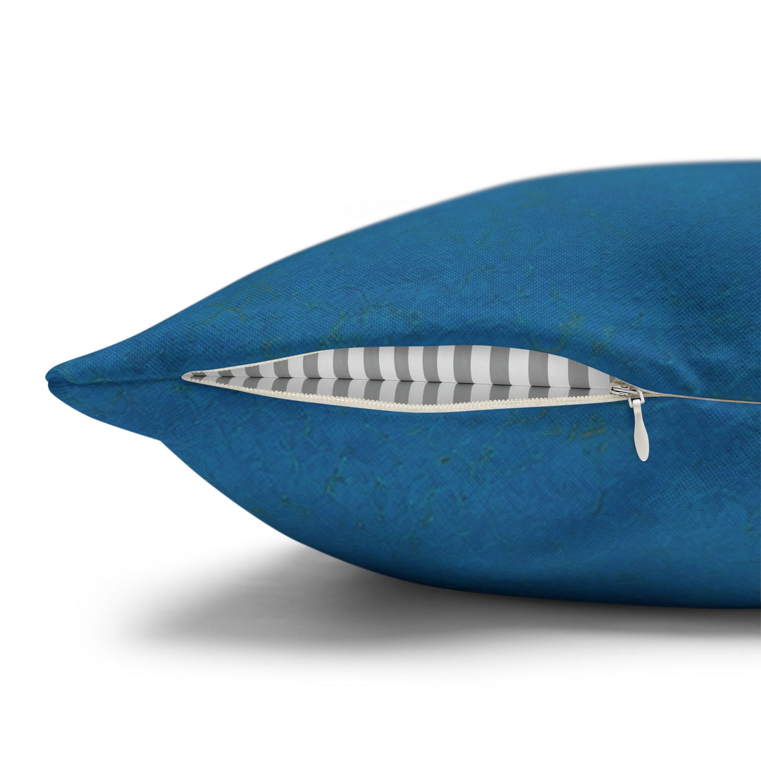 Fish Fear Me – Fishing Art with a Bucket Hat and a Backwards Rod – Pillow / Cover