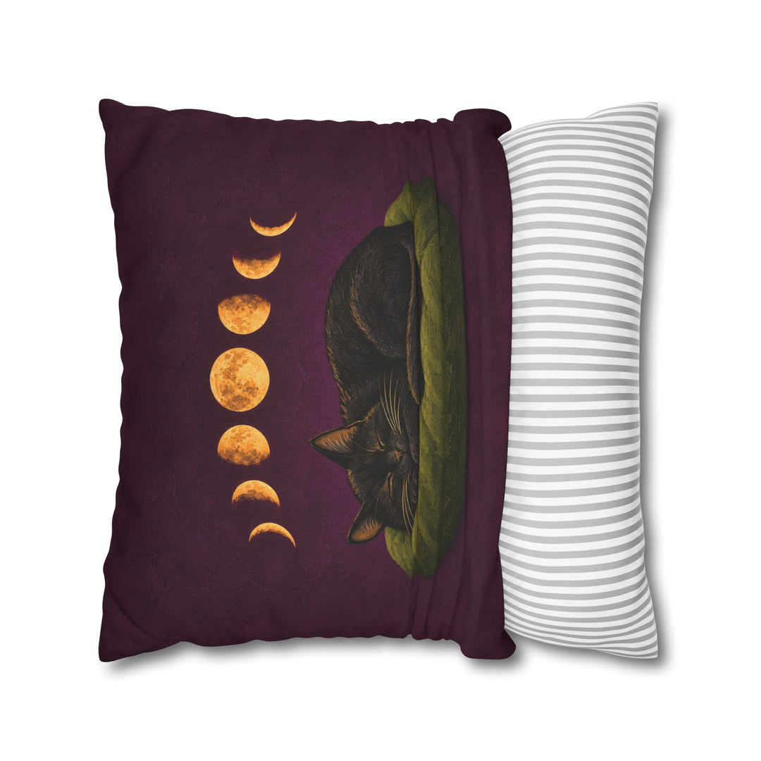 Moon Phases & Nap Phases – Witchy Wall Decor with a Sleeper Through the Cycle – Pillow / Cover