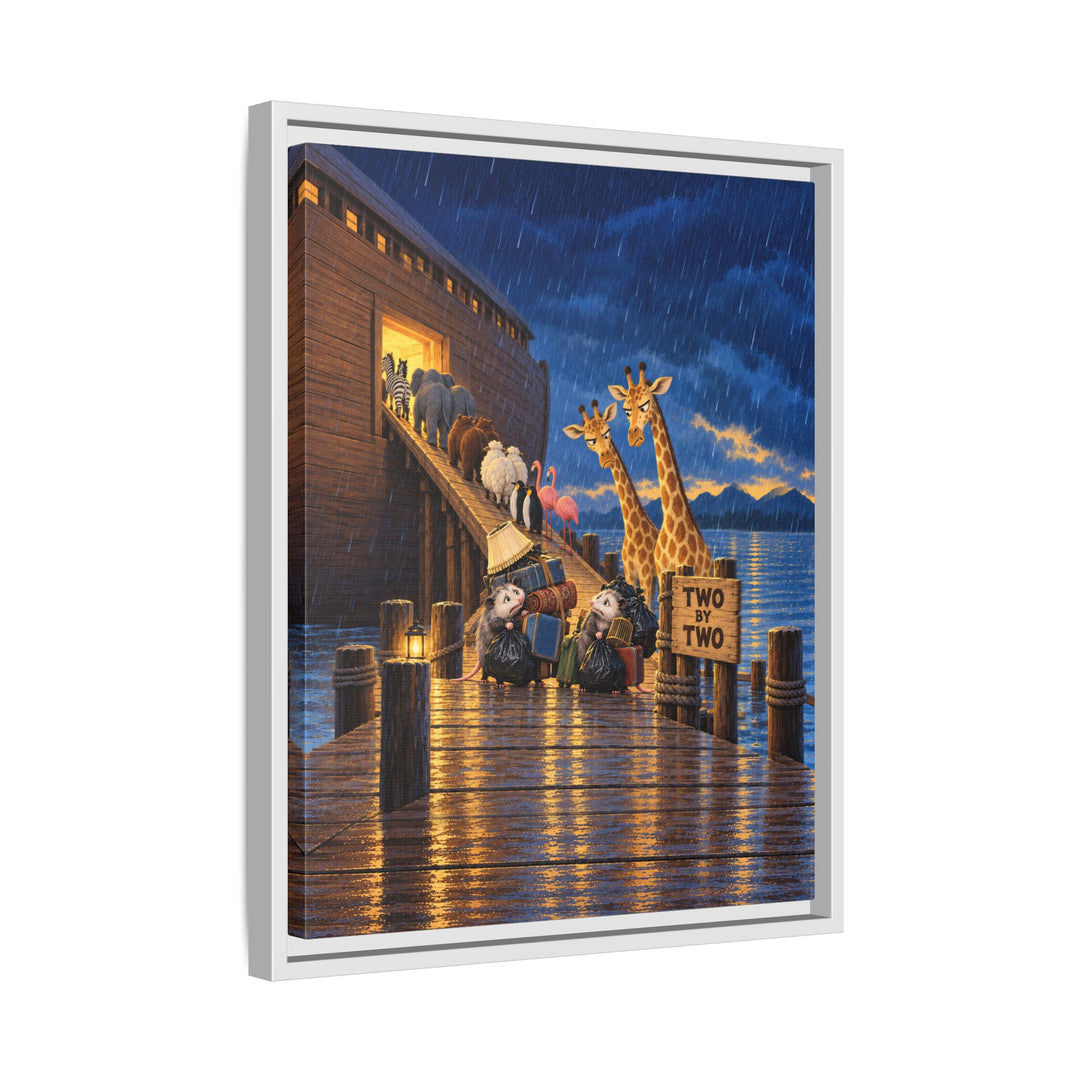 White frame