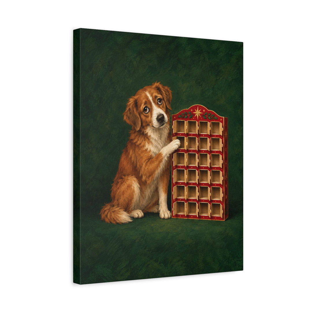 Advent Audit – Christmas Wall Art with All 24 Doors Already Open – Canvas / Framed Canvas