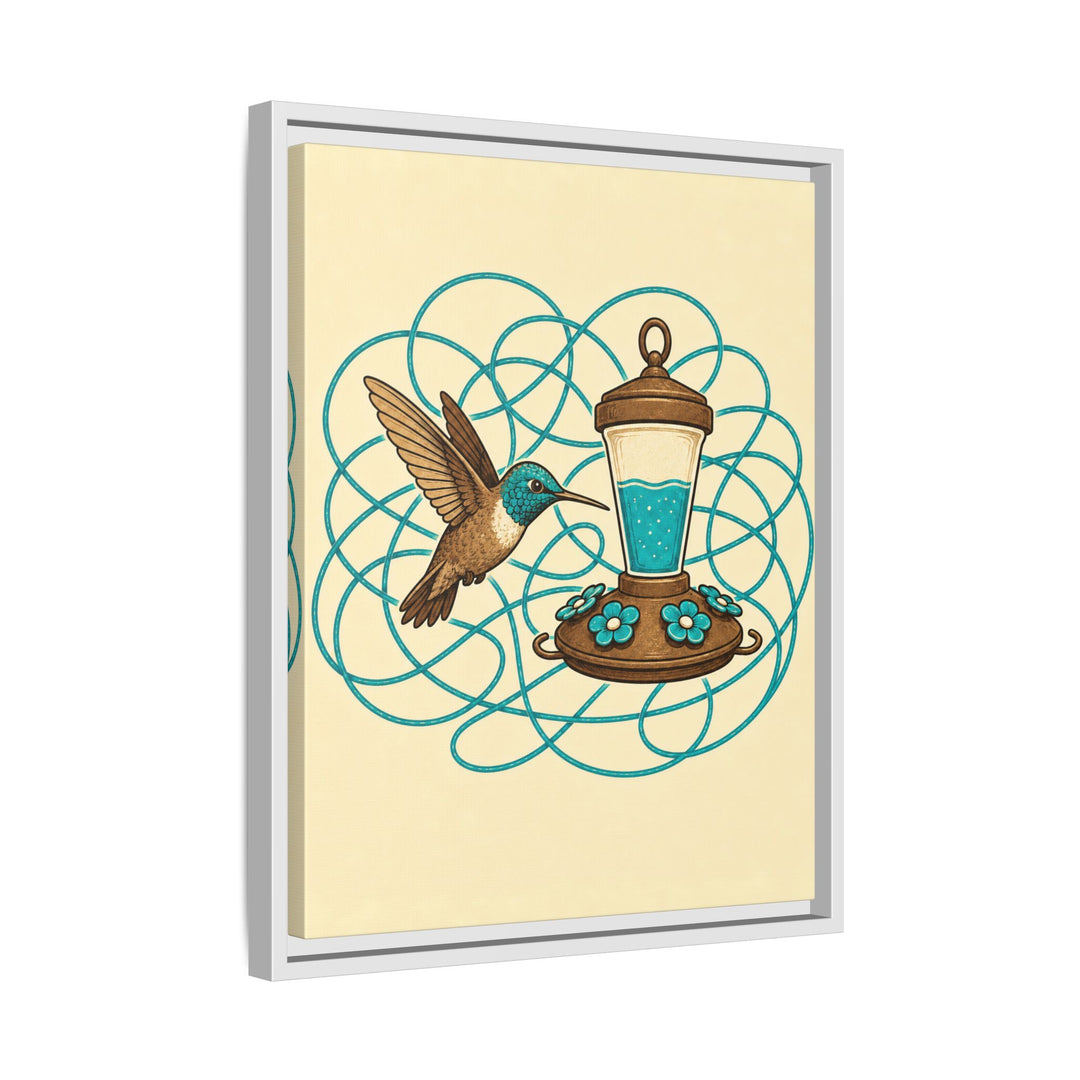 White frame