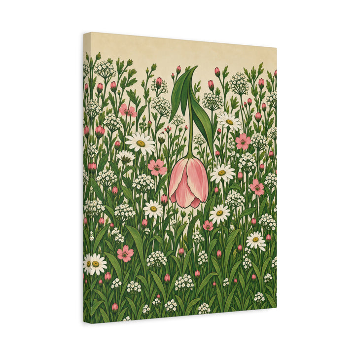 Wildflower Riot – Botanical Wall Art with a Loud Loose Meadow – Canvas / Framed Canvas