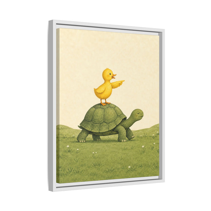 White frame