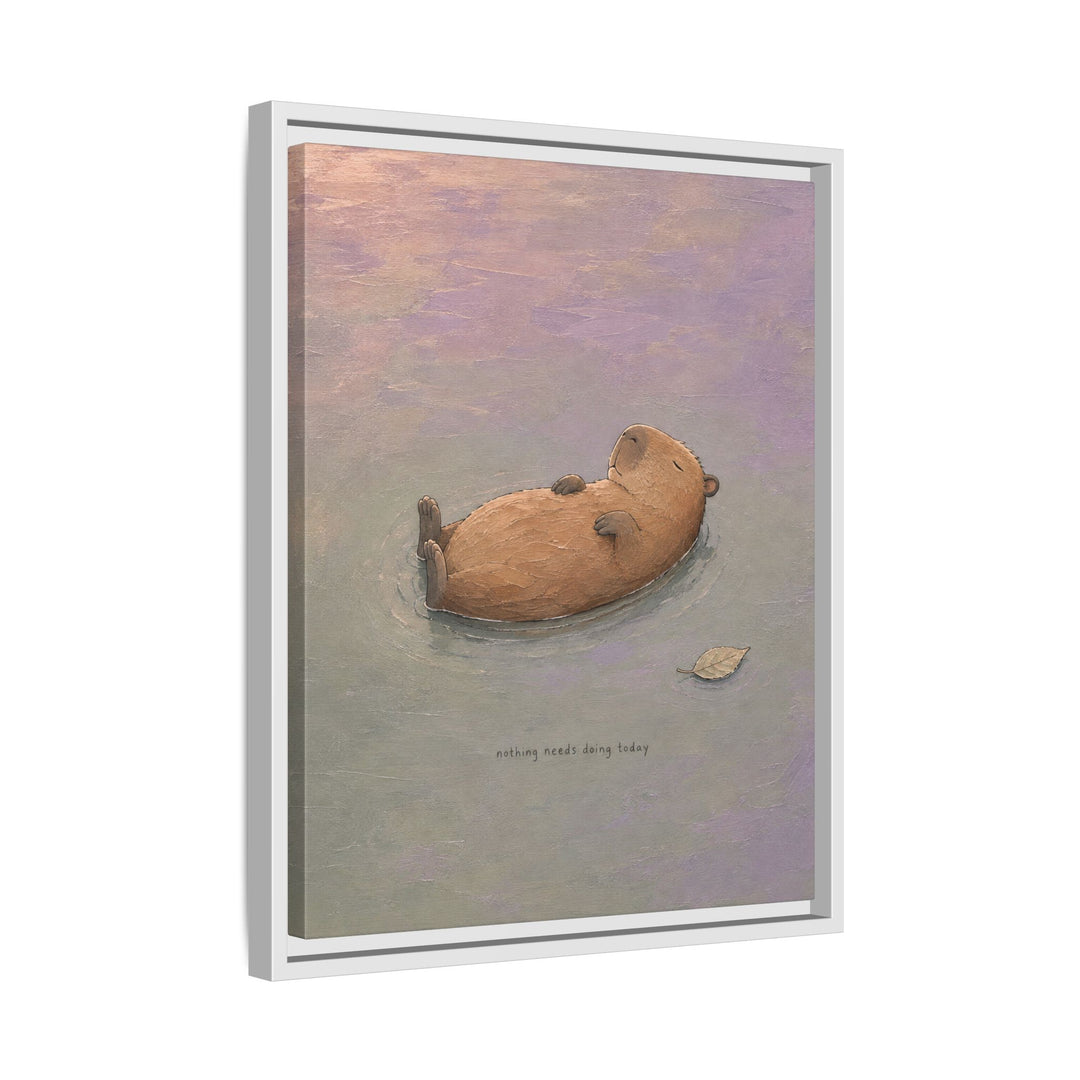 White frame