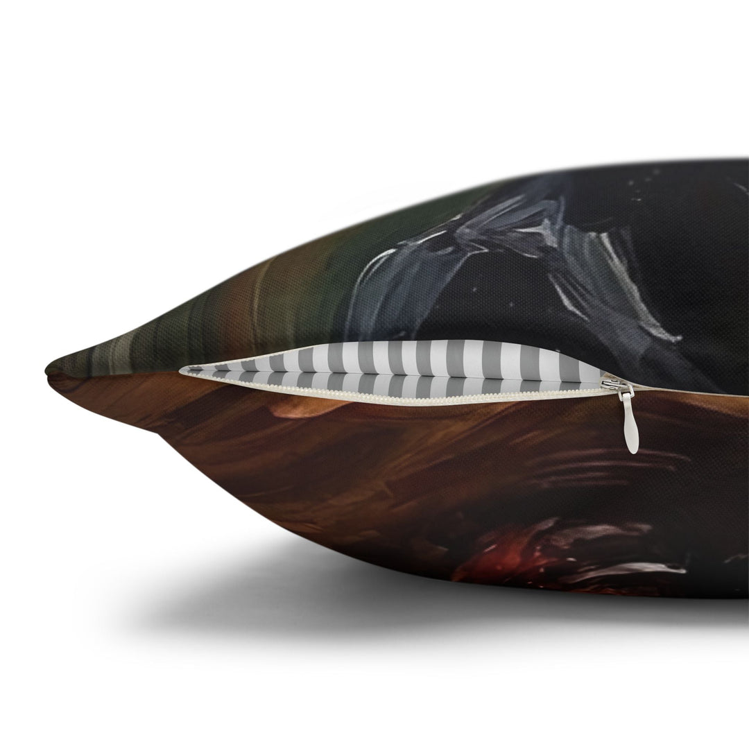"Before Coffee" - Rottweiler Pillow Cover - Dog Lover Home Decor