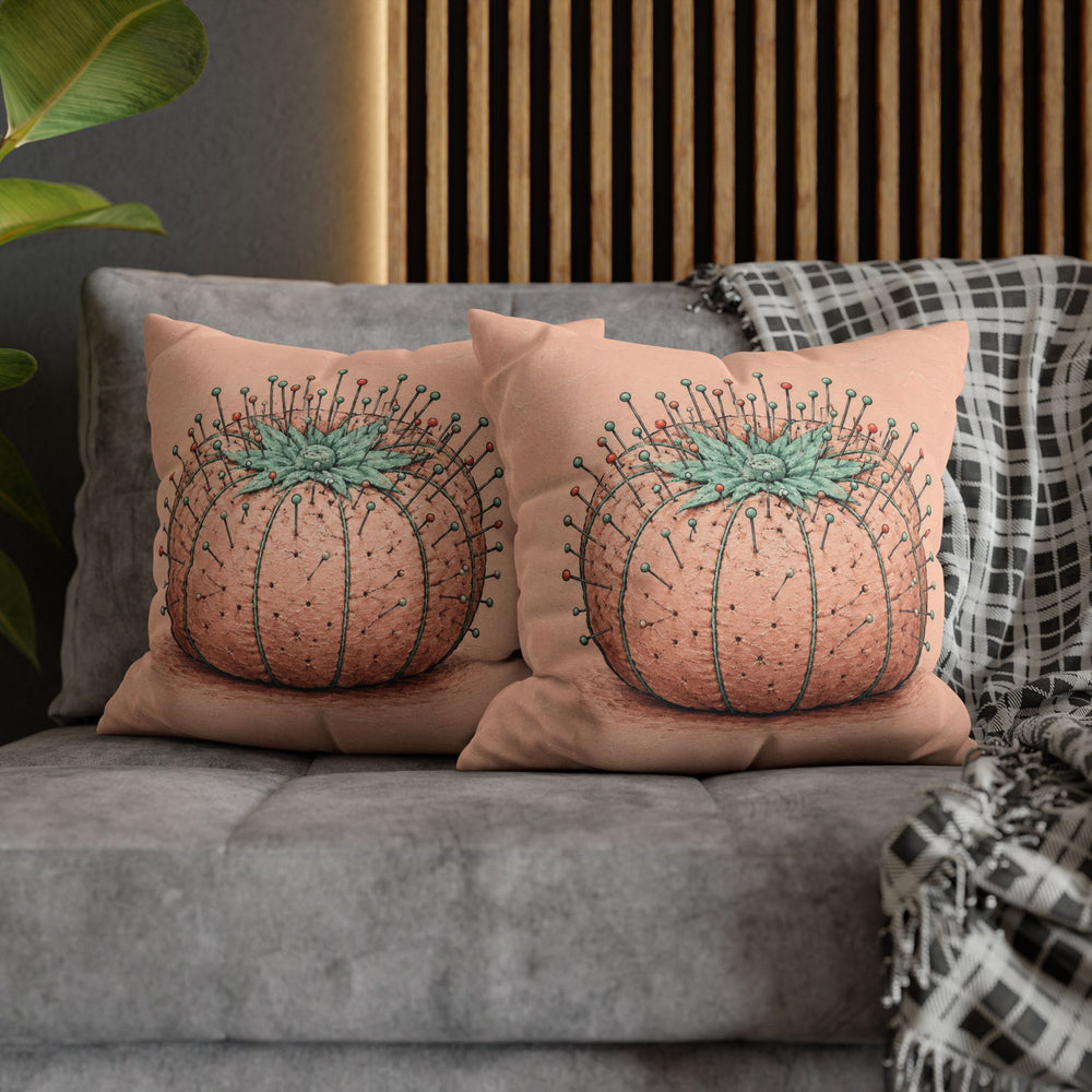 Pins & Needles – Craft Room Decor with a Bristling Tomato Cushion – Pillow / Cover