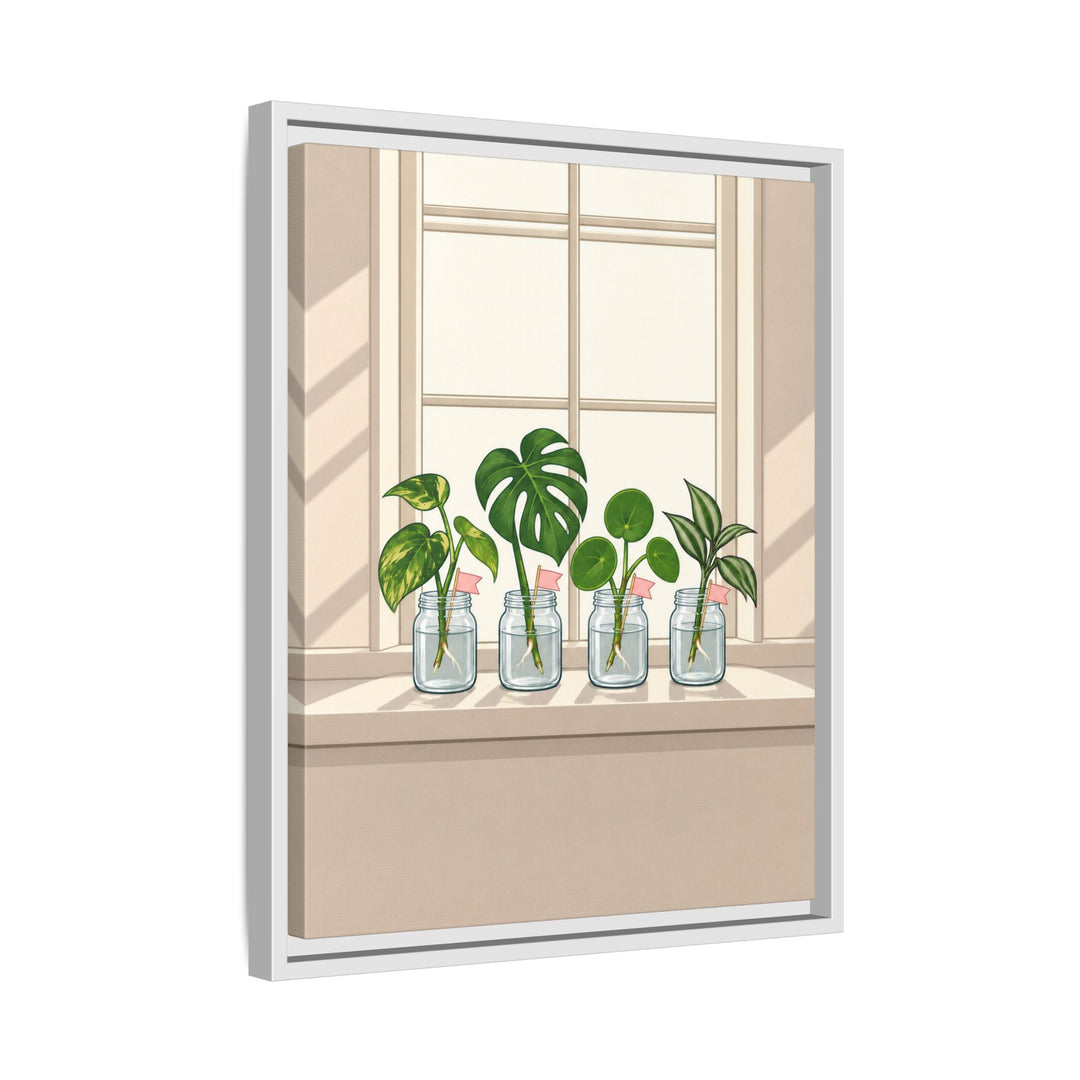 White frame
