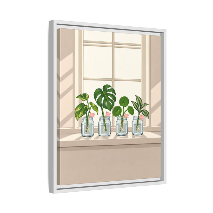 White frame