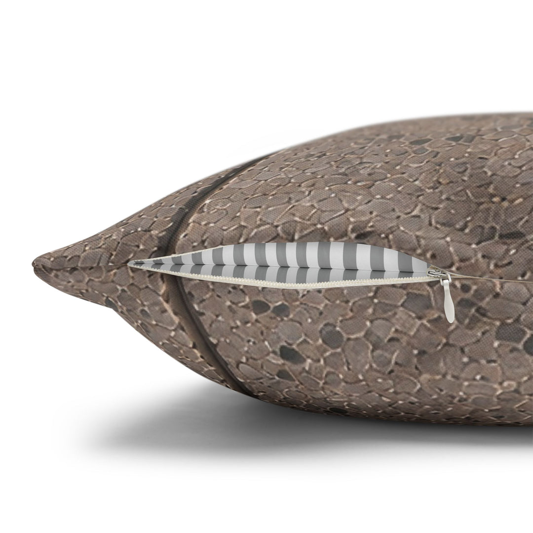 Crumb Economist – Pigeon Wall Art with a Sidewalk Chalk Diagram – Pillow / Cover