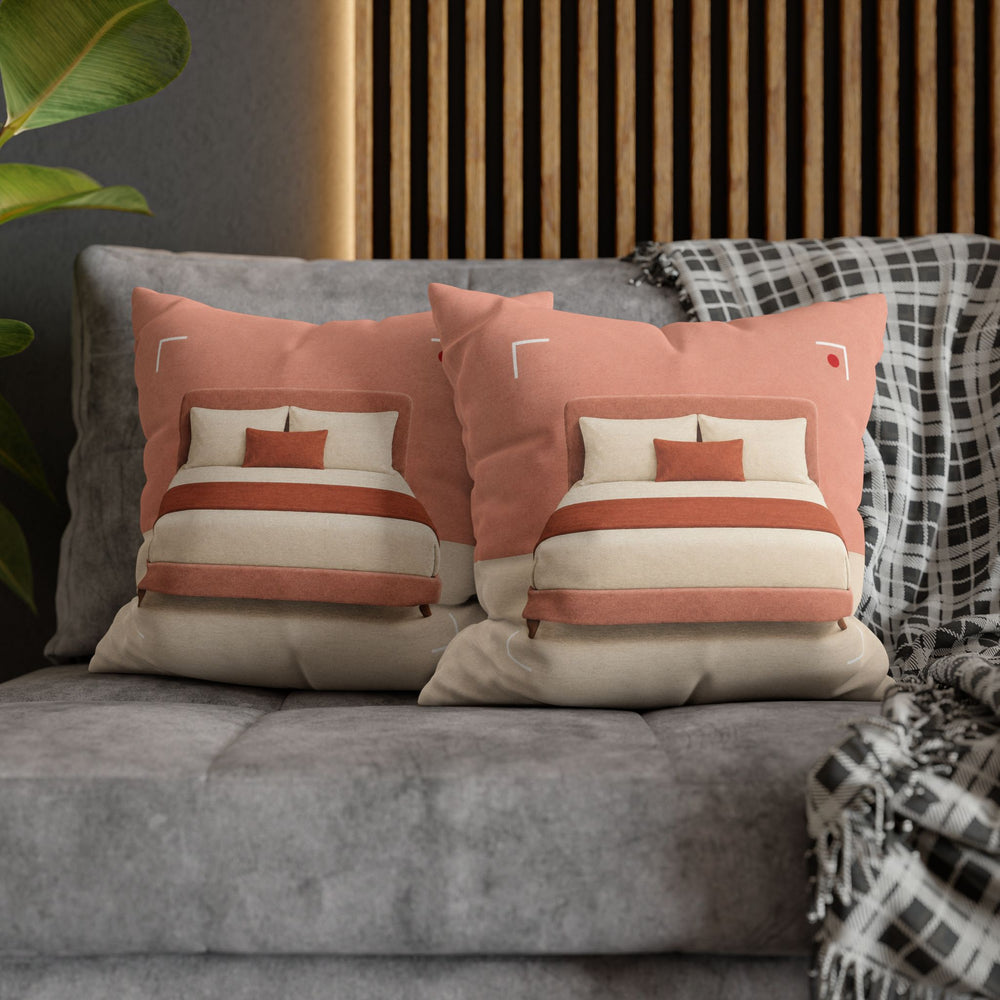 Made Bed, Myth Or Legend – Bedroom Wall Art with a Rare Cryptid Sighting – Pillow / Cover