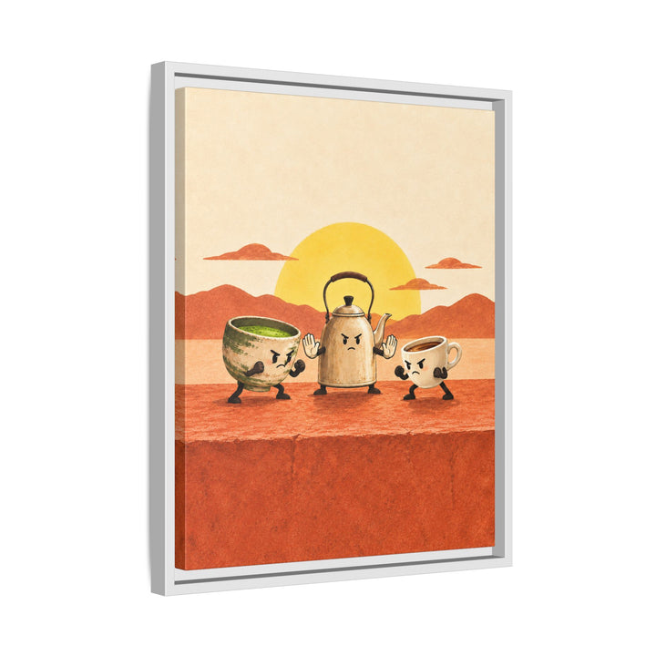White frame