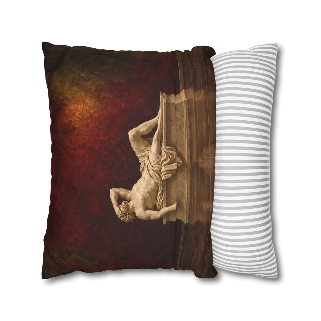 The Marble Nap – Greek Mythology Wall Art with a Statue Lying Down – Pillow / Cover