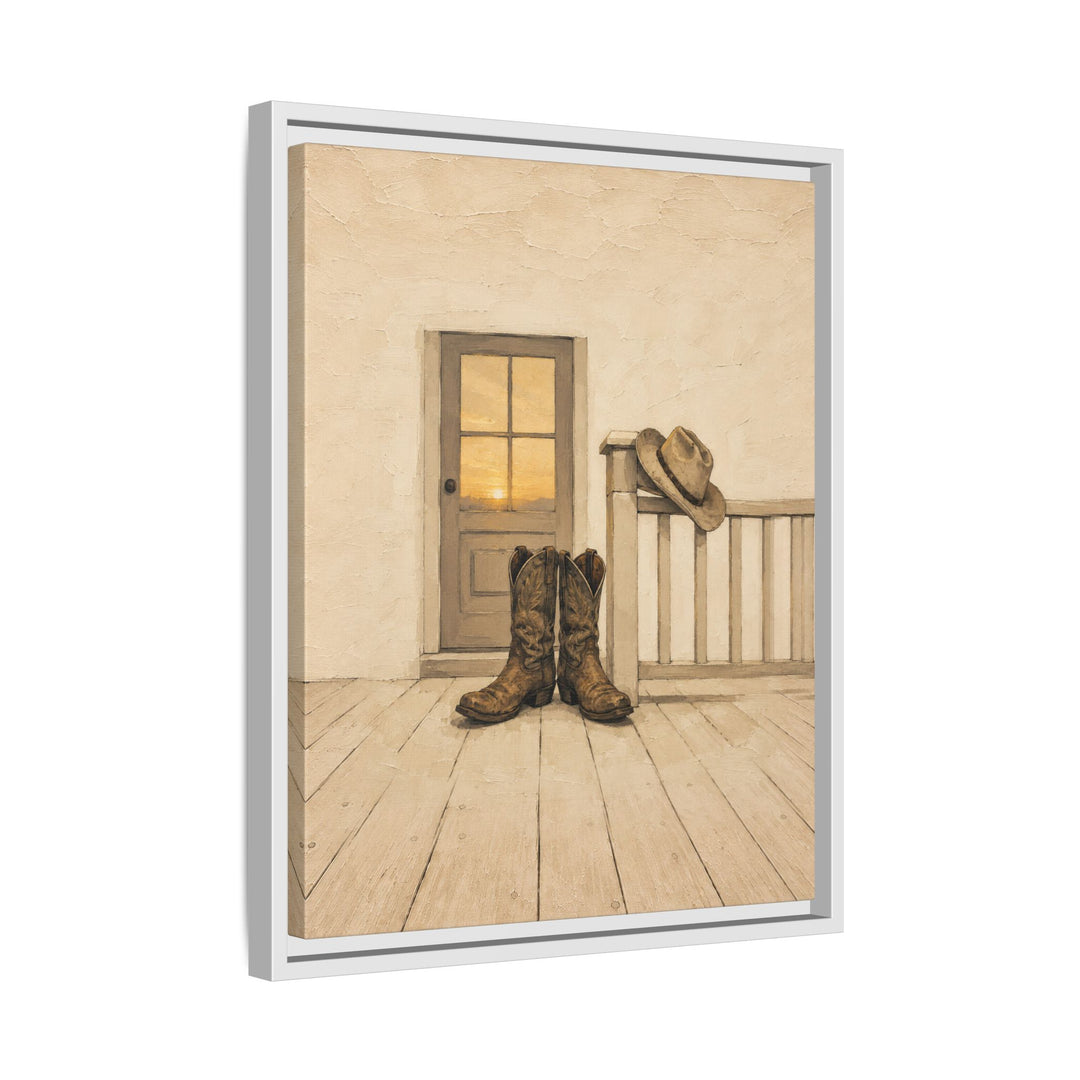 White frame