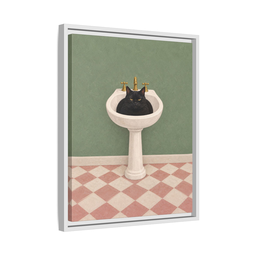 White frame
