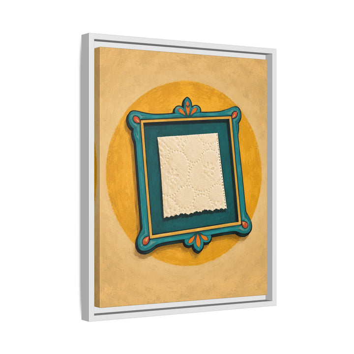 White frame