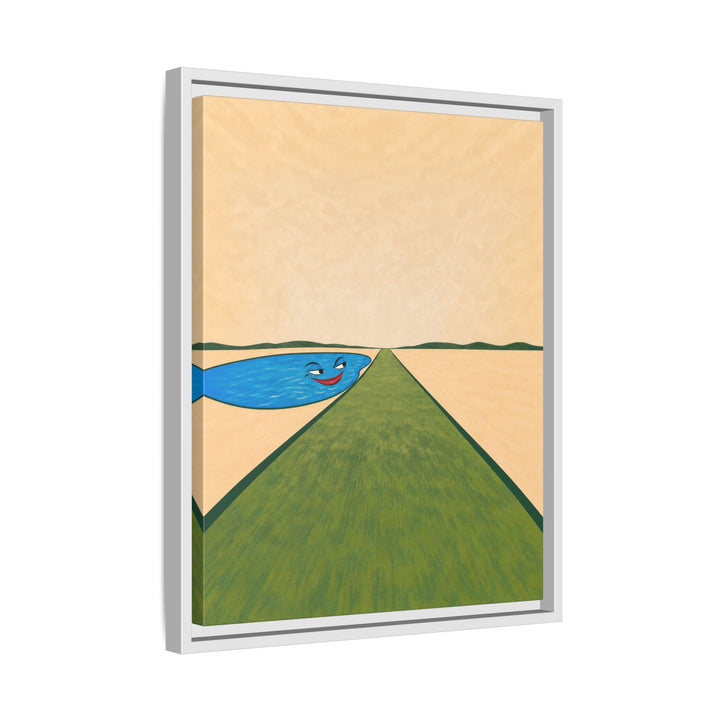 White frame